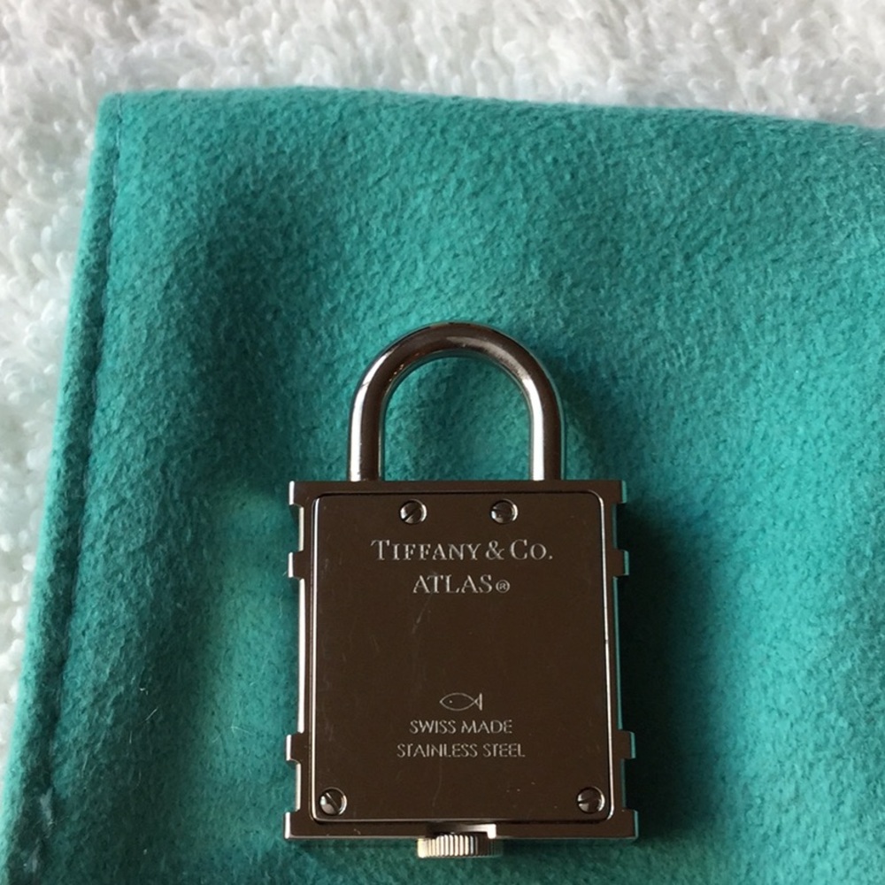TIFFANY & CO. WATCH CLOCK PADLOCK CHARM- VERY RARE - Picture 3 of 8